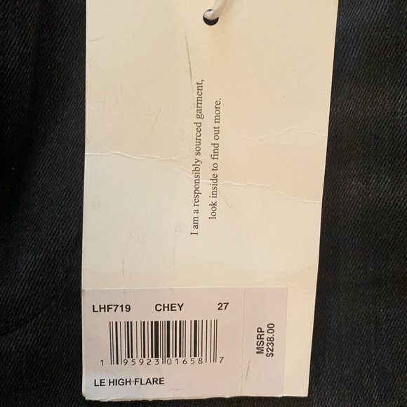 Frame Denim Le High Flare jeans, size 27 in Cheyenne - Picture 5 of 5